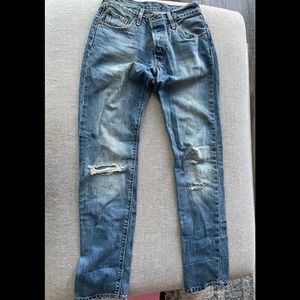Women 501 Levi Jeans